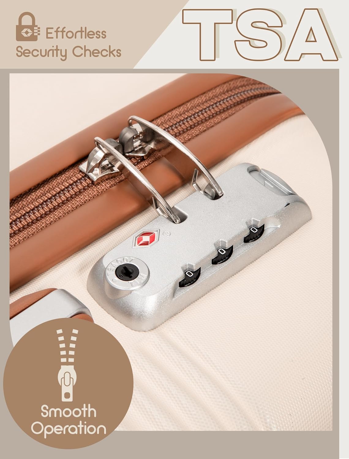 Luggage Sets 5 Piece, Suitcases with Wheels, Hardshell Suitcase Set, ABS Carry on Luggage Set with TSA Lock, Travel Luggage