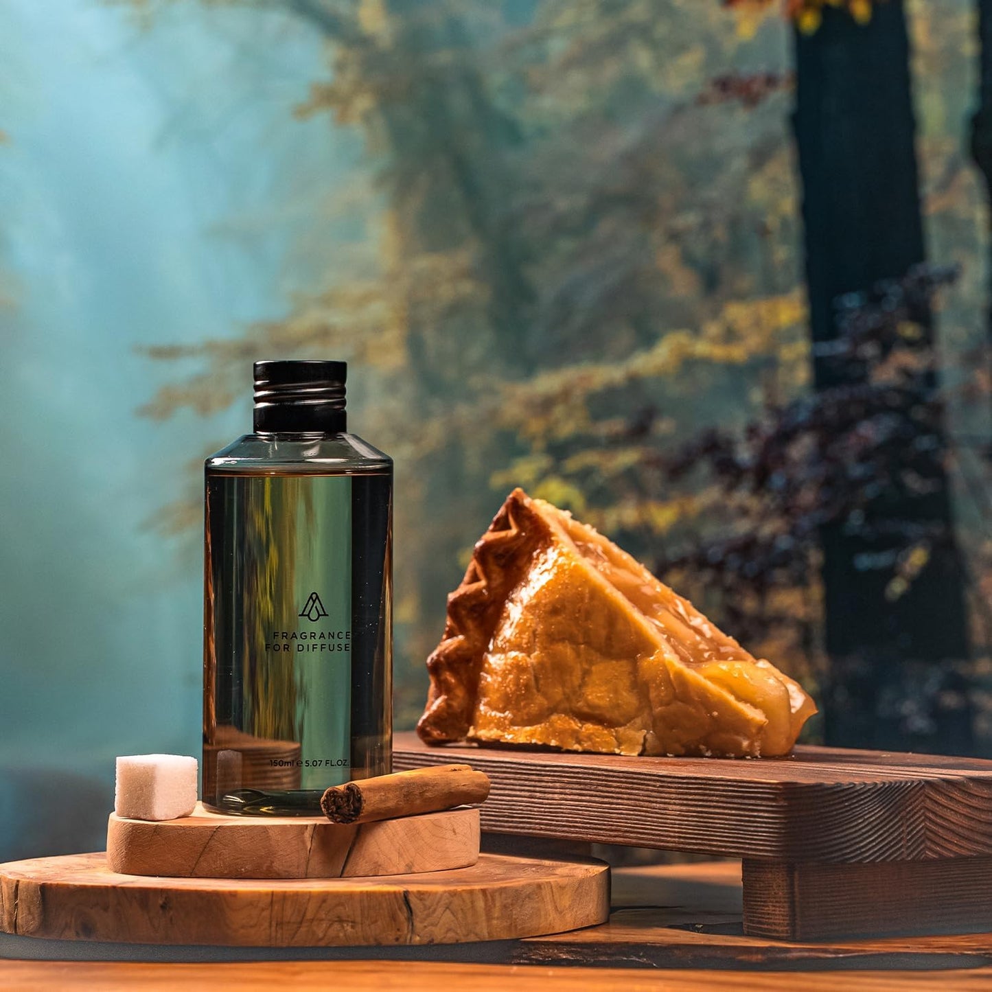 AromaPlan Hotel Scent Diffuser Oil Apple Pie 5 Fl Oz (148ml) Fall Collection– Luxury Hotel & Home Fragrance Oil - Non Toxic - Made in USA - Bigger Bottle, Bolder Aroma & Longer Lasting