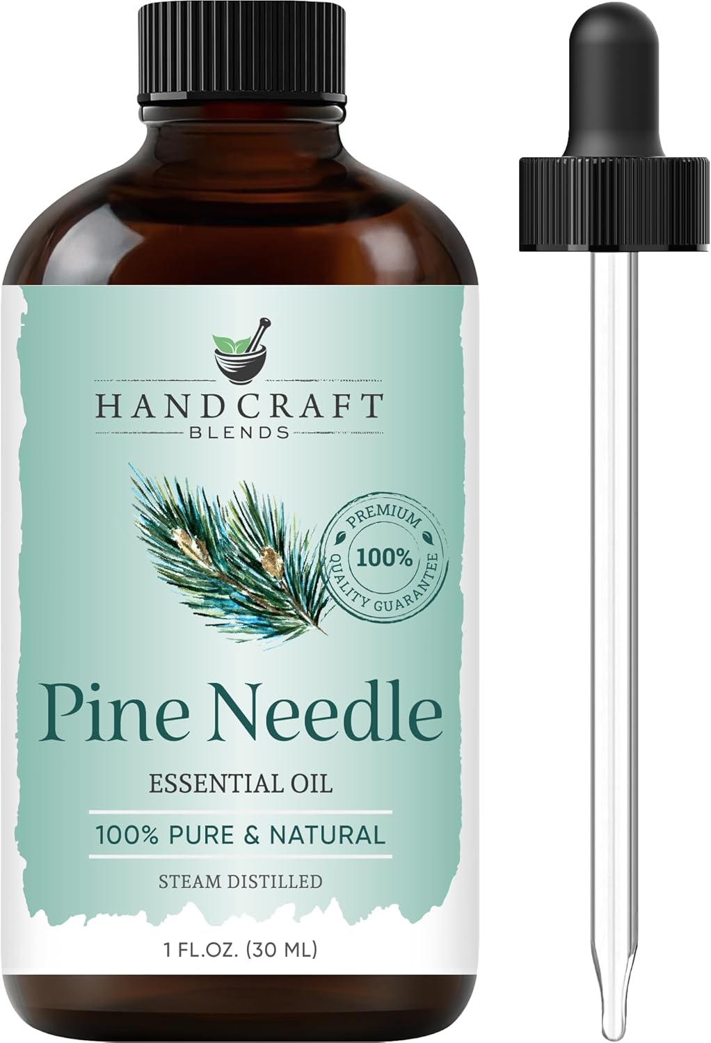 Handcraft Blends Pine Essential Oil – 1 Fl Oz – 100% Pure and Natural – Premium Grade Essential Oil for Diffuser and Aromatherapy, Skin, Massage, Candle and Soap Making Fragrance