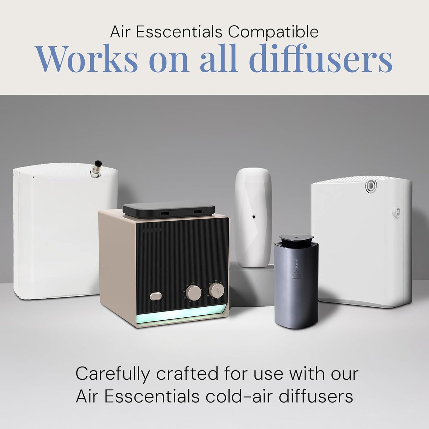 Saffron Suede Aroma Oil, Essential Oils Blend for Diffusers & Scent Machines, Bergamot Fresh & Light Floral, Aromatherapy, Cold Air Diffuser Compatible, 300 mL