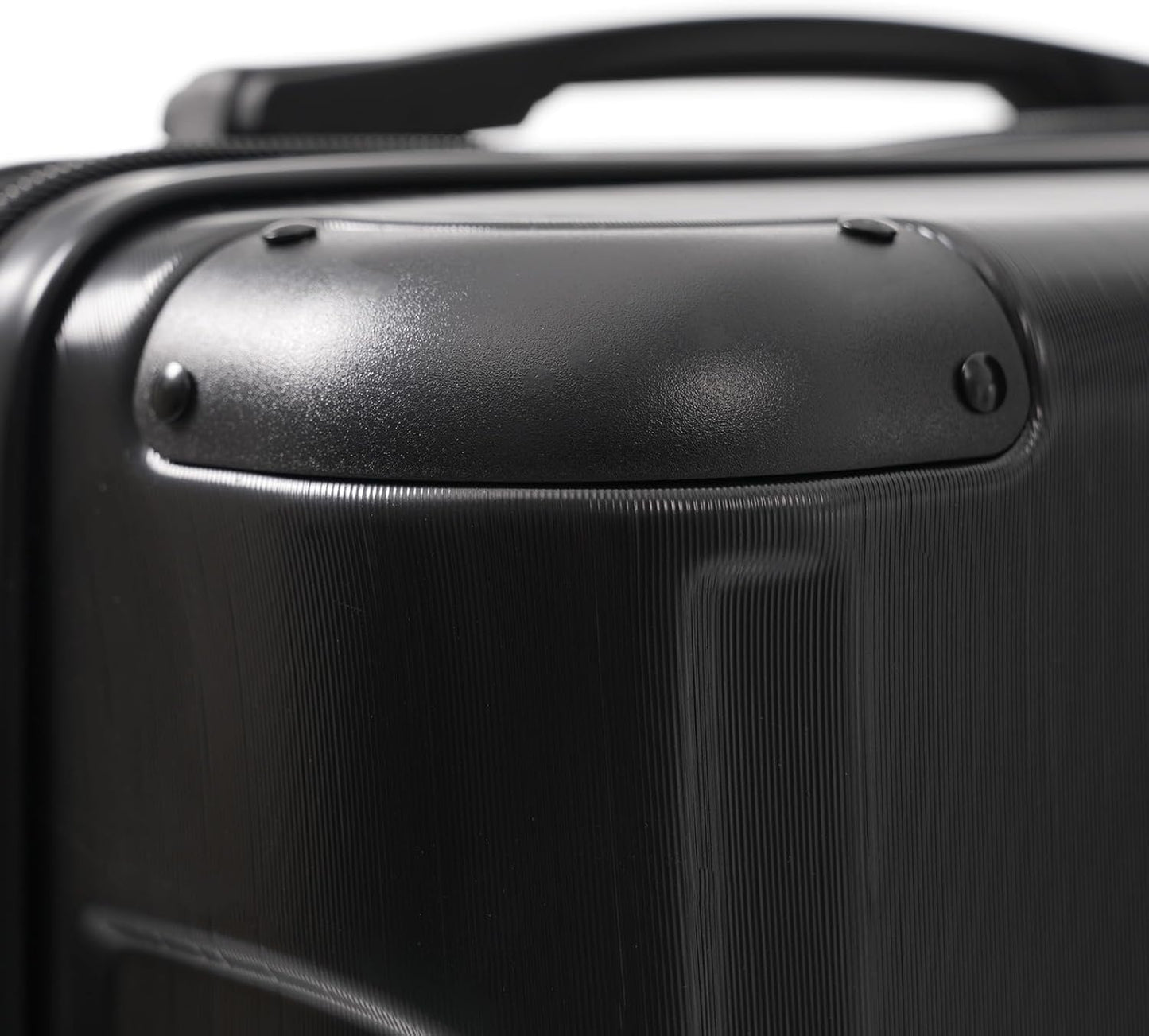 20in Carry On Luggage Hardshell Suitcase with Spinner Wheels Lightweight Lugagge Design Waterproof Durable for Travel (Black)