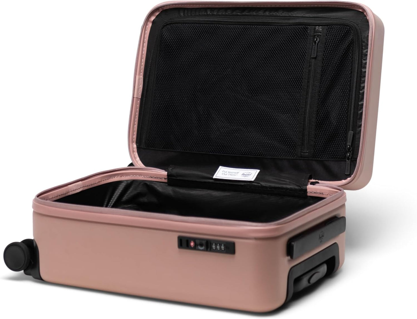 Herschel Supply Co. Unisex Heritage Hardshell Luggage, Ash Rose, Carry on - 19 Inch