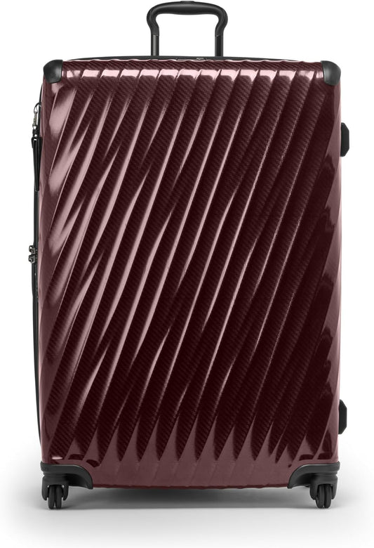 TUMI - 19 Degree Lite 4 Wheel Luggage - Lightweight and Highly Durable, Modern Contour, Hard Shell Men's and Women's Suitcase - 30" Extended Trip Packing Case, Wine