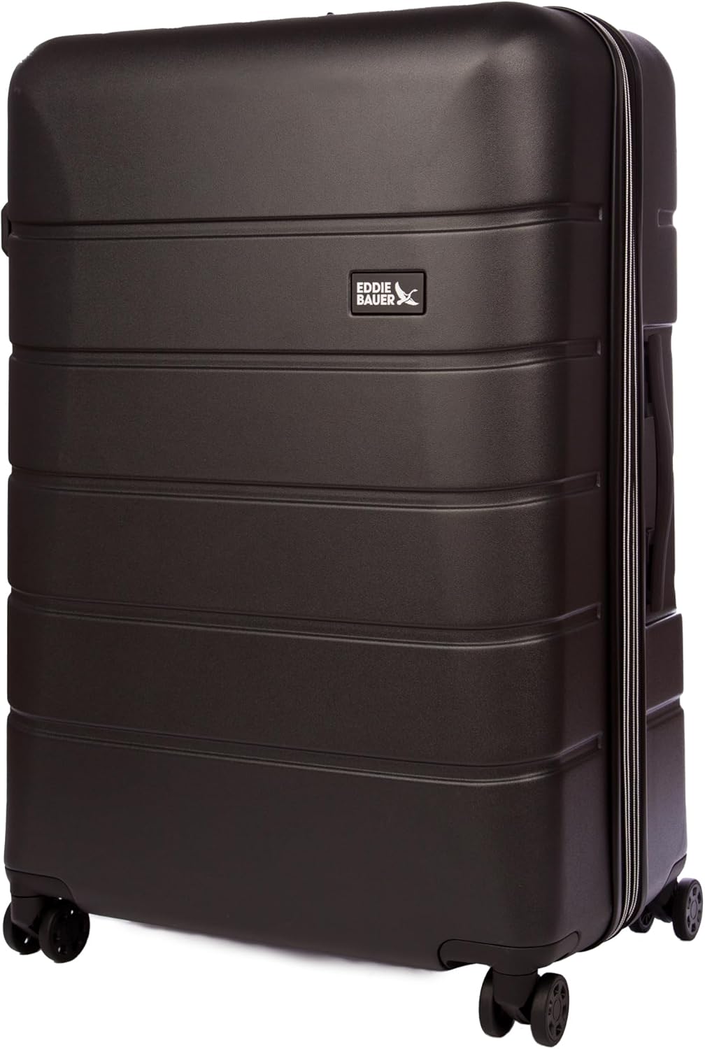 Eddie Bauer Glacier Carry-On 22" Luggage | Hardside | Spinner Wheels | Expandable | Lightweight | Travel Essentials - Carbon Grey