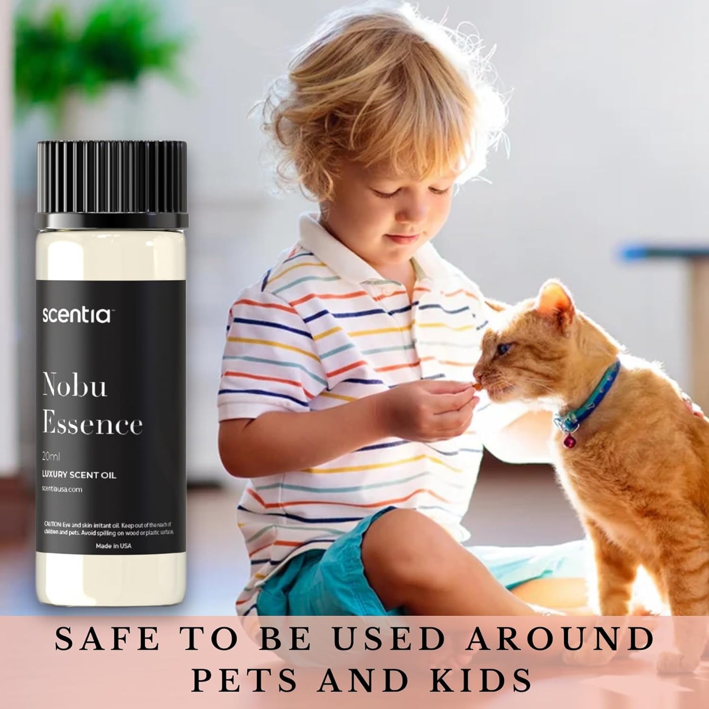 Scentia Hotel Diffuser Oil – Inspired by Nobu Hotels, Aromatherapy Fragrance Oil for Home, Office, Living Room - Thanksgiving & Holiday Gift (20 ml / 0.67 Fl Oz)