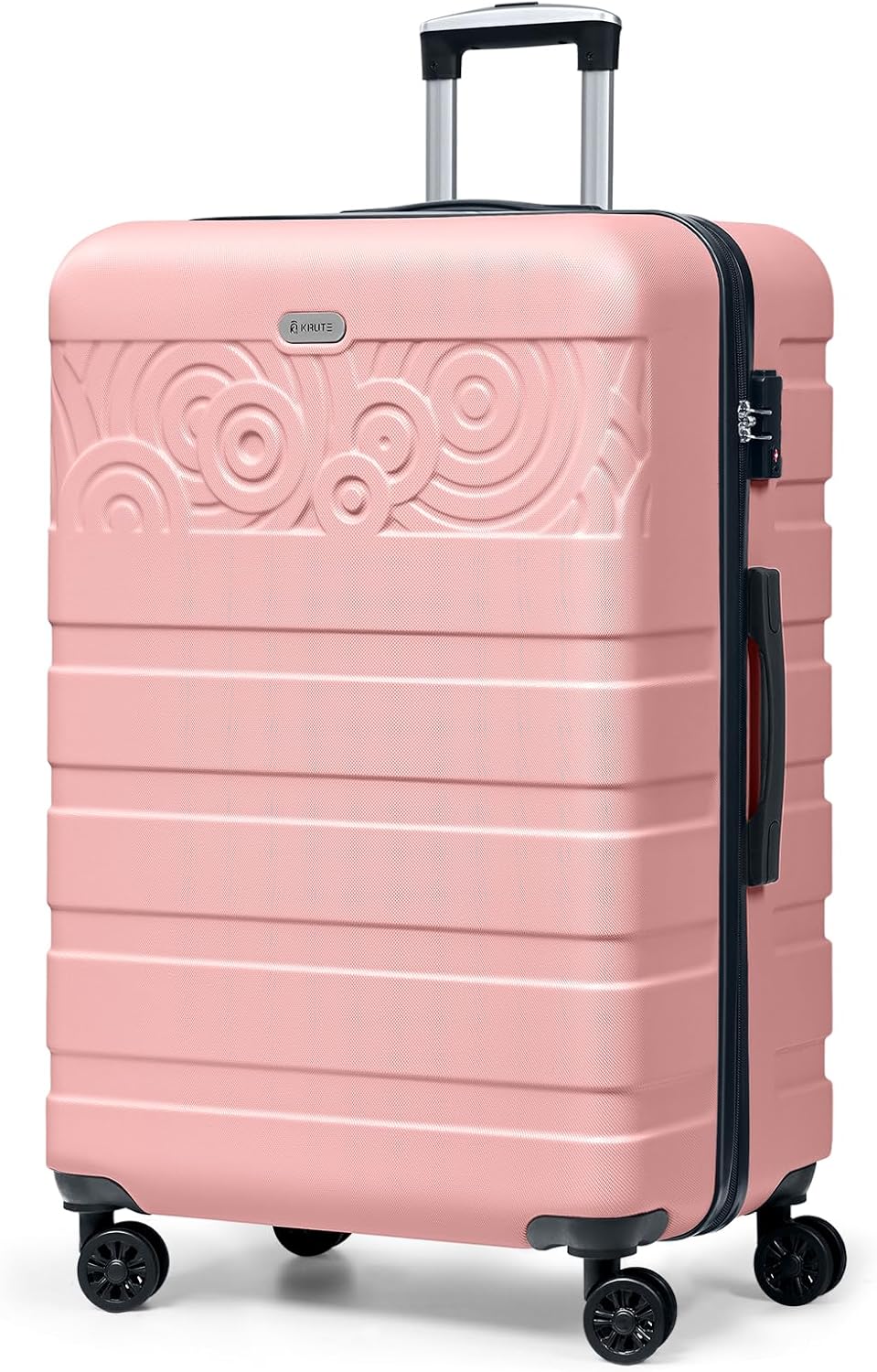 Krute Luggage 28 Inch Suitcase With Wheels Large Hard Shell Suitcases Lightweight PC ABS TSA Lock Checked Luggages