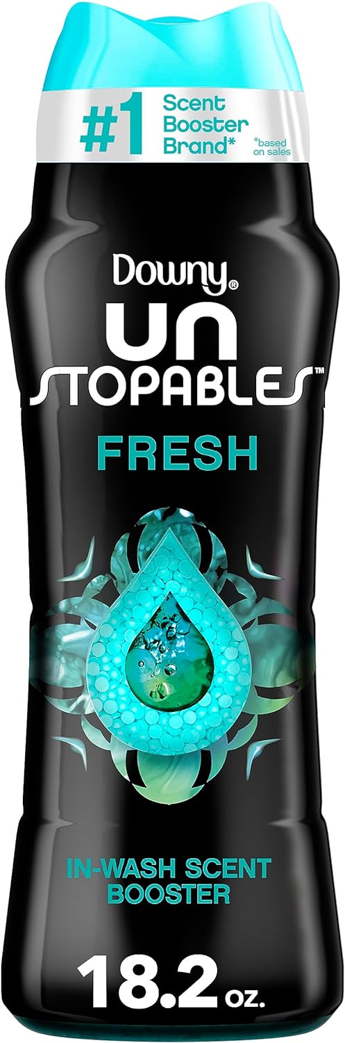 Downy Unstopables In-Wash Laundry Scent Booster Beads, Fresh, 18.2 oz