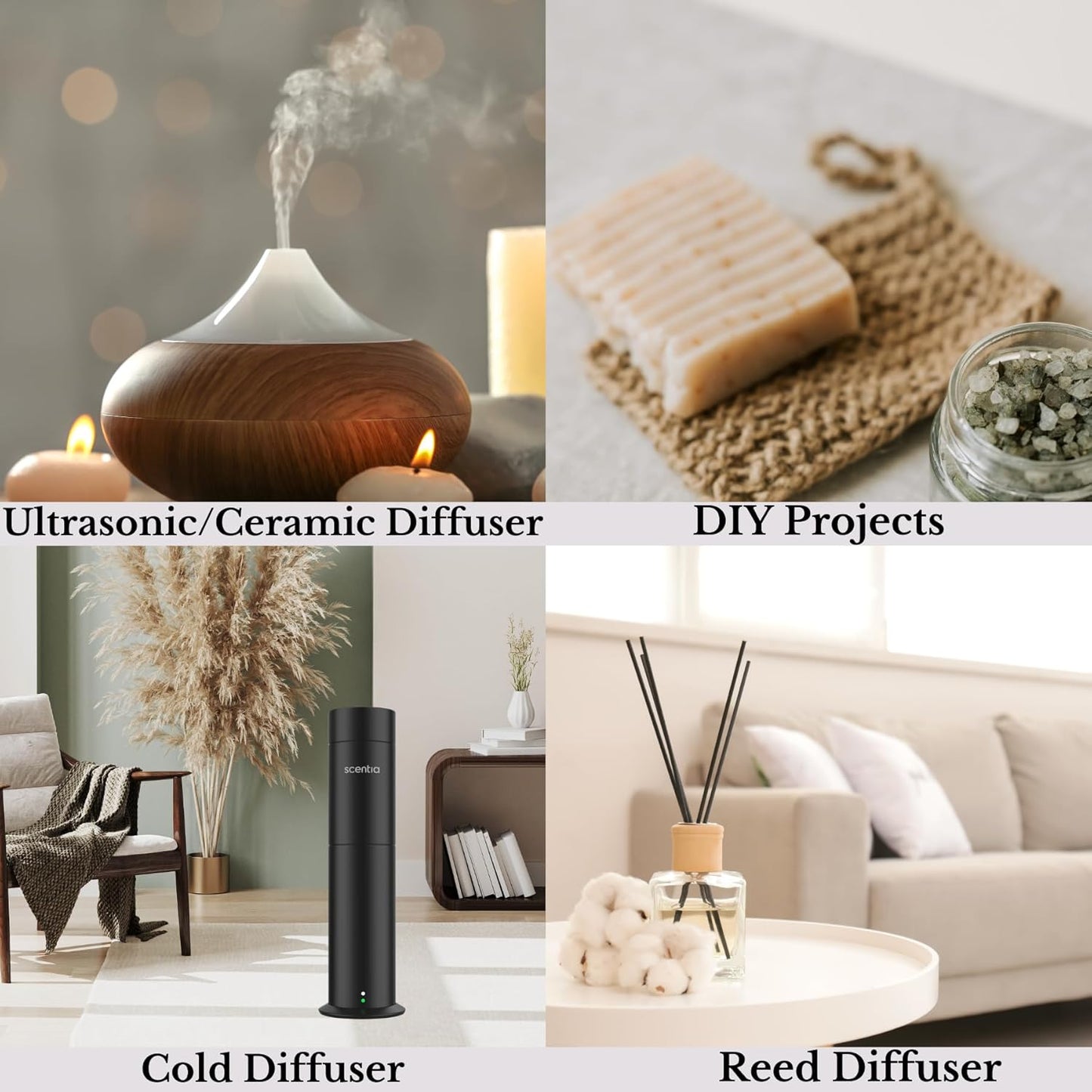 Scentia Hotel Diffuser Oil Inspired by The Wynn, Las Vegas Hotel - 120 mL 4.06 fl oz - Essential Oil Blend Melon, Raspberry, Jasmine & Lemon for Aromatherapy Diffusers - Mystical, Thanksgiving Gift