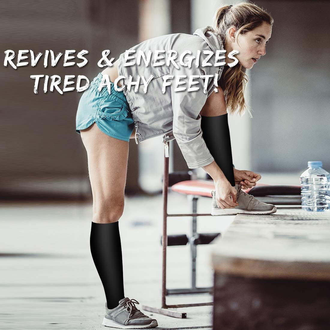 Copper Compression Socks for Women and Men(6 Pairs)-Best Support for Running, Athletic, Nursing, Travel