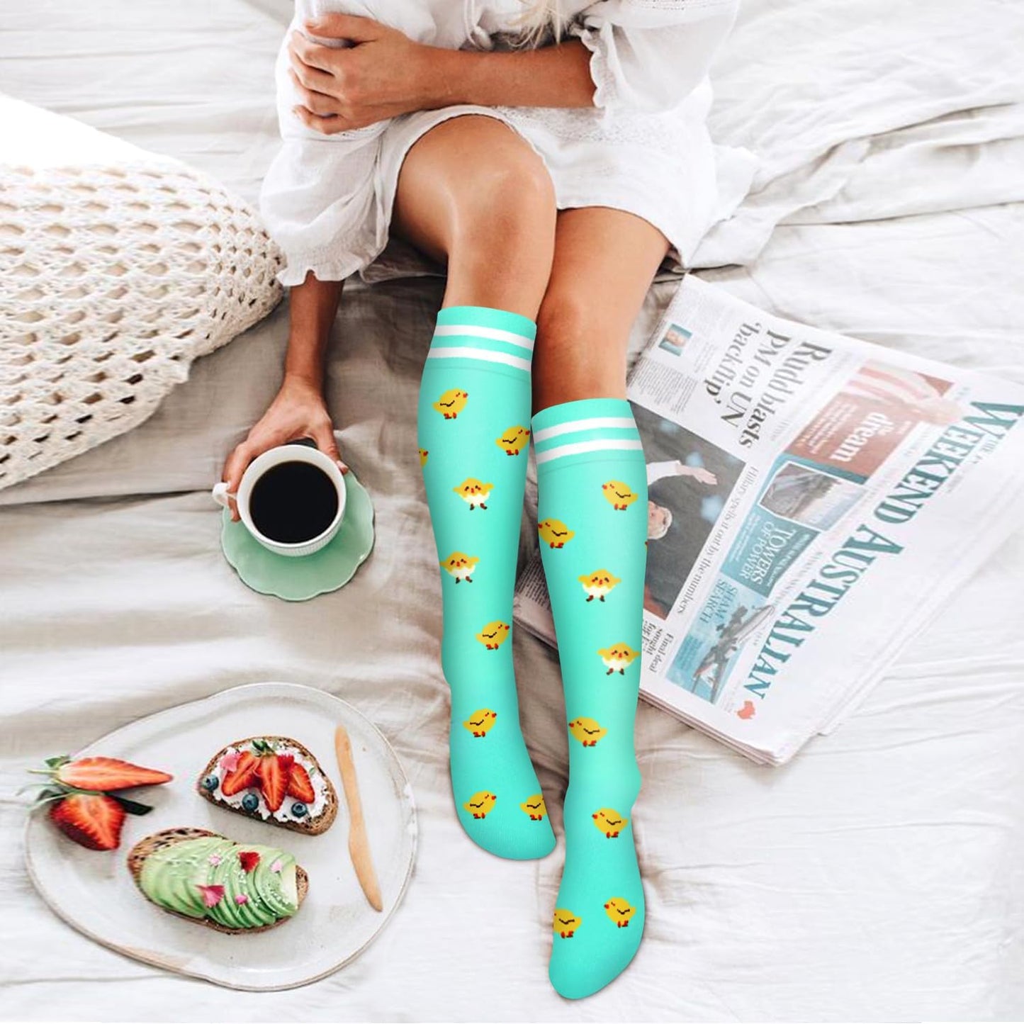 6 Pack Copper Compression Socks for Women and Men Circulation-Best Support for Medical, Running,Nursing,Athletic