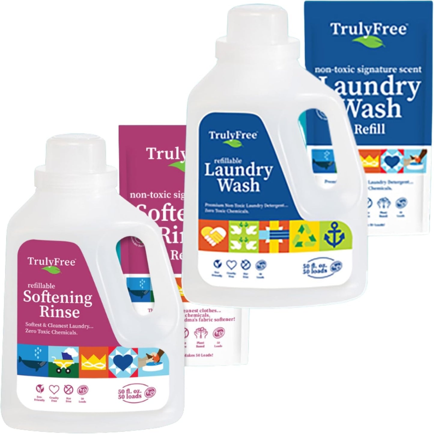TRULY FREE - Laundry Detergent + Fabric Softener