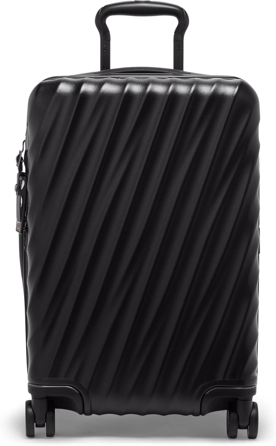 TUMI - 19 Degree International Expandable 4 Wheeled Carry-On - Hard Shell Suitcase - 21.8" X 14.0" X 9.0" - Matte Black Texture