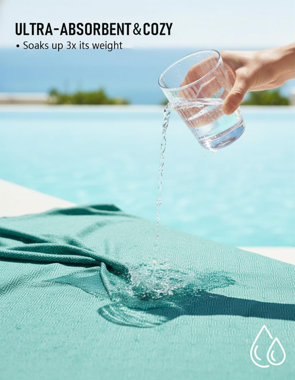 Teal Soft Throw Blanket Bedroom Decoration Living Room Accessories Sofa Couch Cover Chair Apartment Essential Home Finds House Goods Coastal Ocean Beach Teal Fall Turquoise Nursery Decor