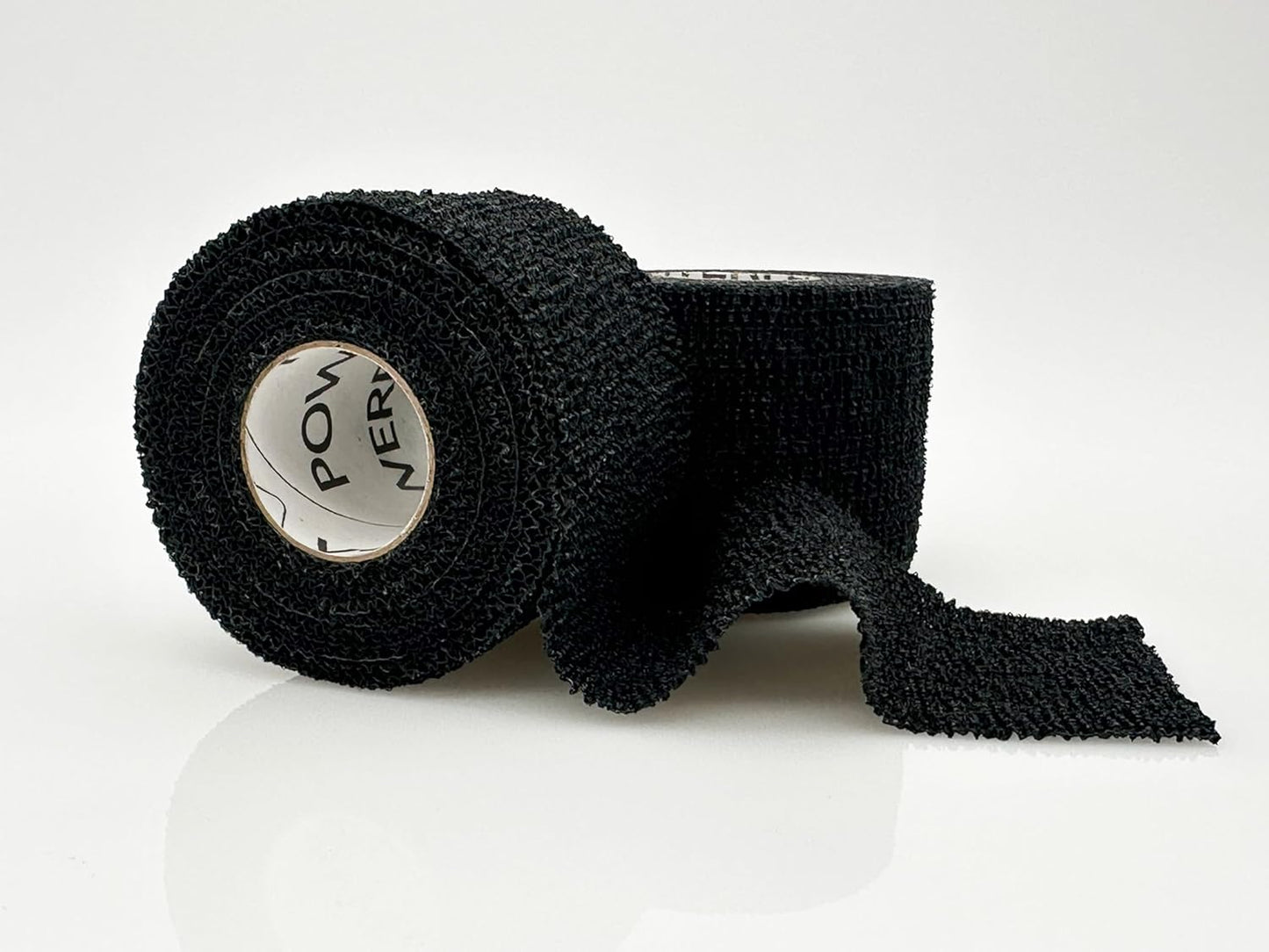 PowerFlex – Self-Adhering Sports Wrap for Injury Prevention & Post-Injury Stability – Medical-Grade, Sweat & Water Resistant First Aid Wrap for Athletes - Black, 2 inch, 2 Rolls