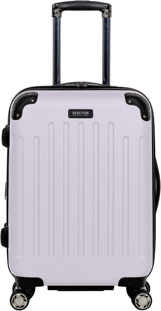 Kenneth Cole REACTION Renegade Luggage Expandable 8-Wheel Spinner Lightweight Hardside Suitcase, Orchid Ice, 20-Inch Carry On