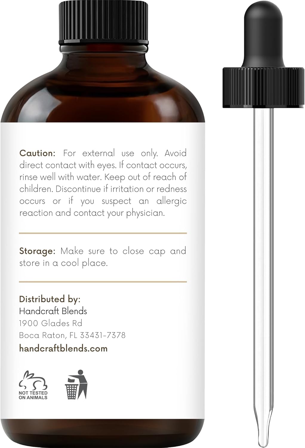 Handcraft Blends Vanilla Essential Oil – 1 Fl Oz – Pure and Natural Mix – Premium Grade Essential Oil for Diffuser and Aromatherapy, Skin, Massage, Candle and Soap Making Fragrance