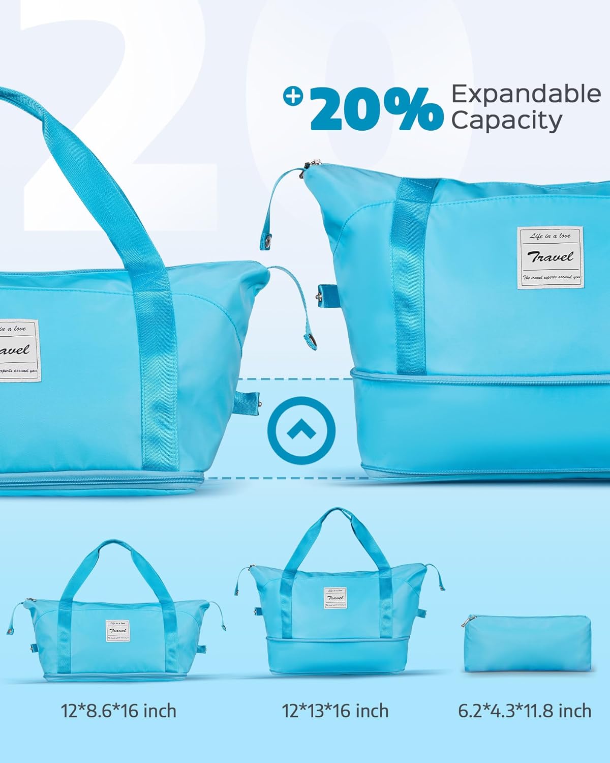 Suitour Luggage Sets 5 Piece Hardshell Suitcases with Spinner Wheels TSA Lock, Lightweight ABS Carry On Suitcase Set for Travel Business