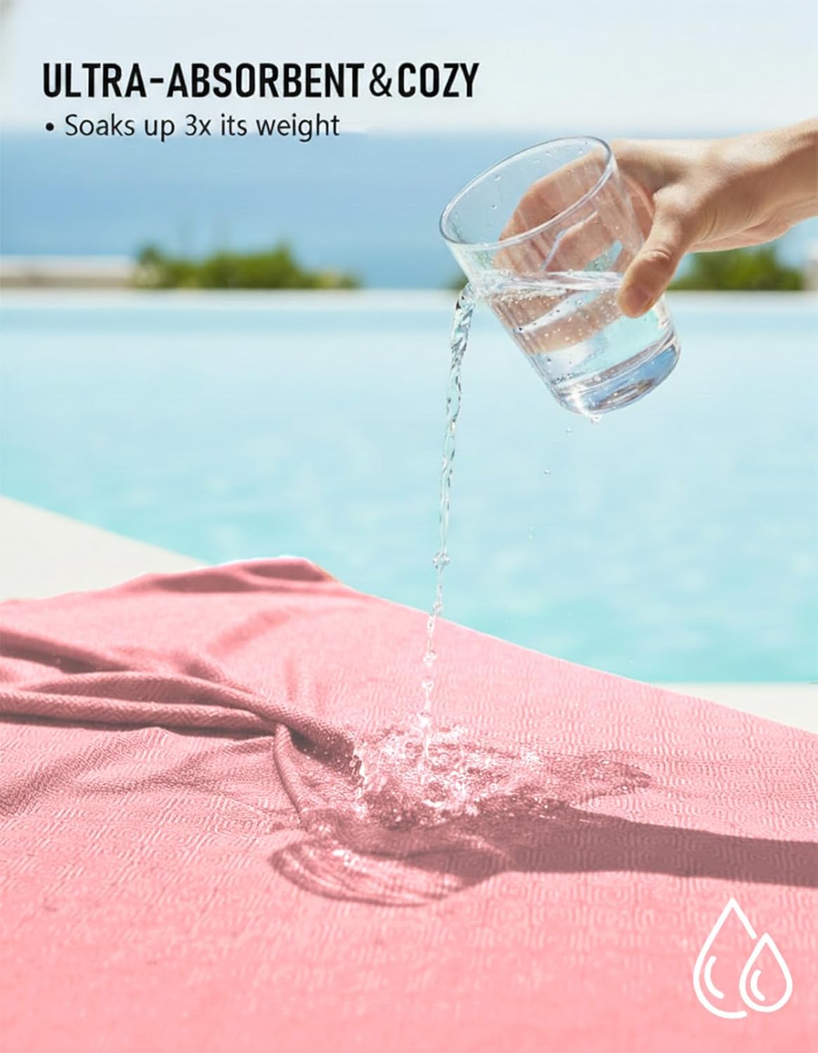 Oversized Turkish Beach Towel Blanket Cotton Giant XL Sandproof Towels Huge Linen XXL Extra Large Big Throw Quilt Blankets for Adults Cloud Travel Camping Glamping Accessories Essentials