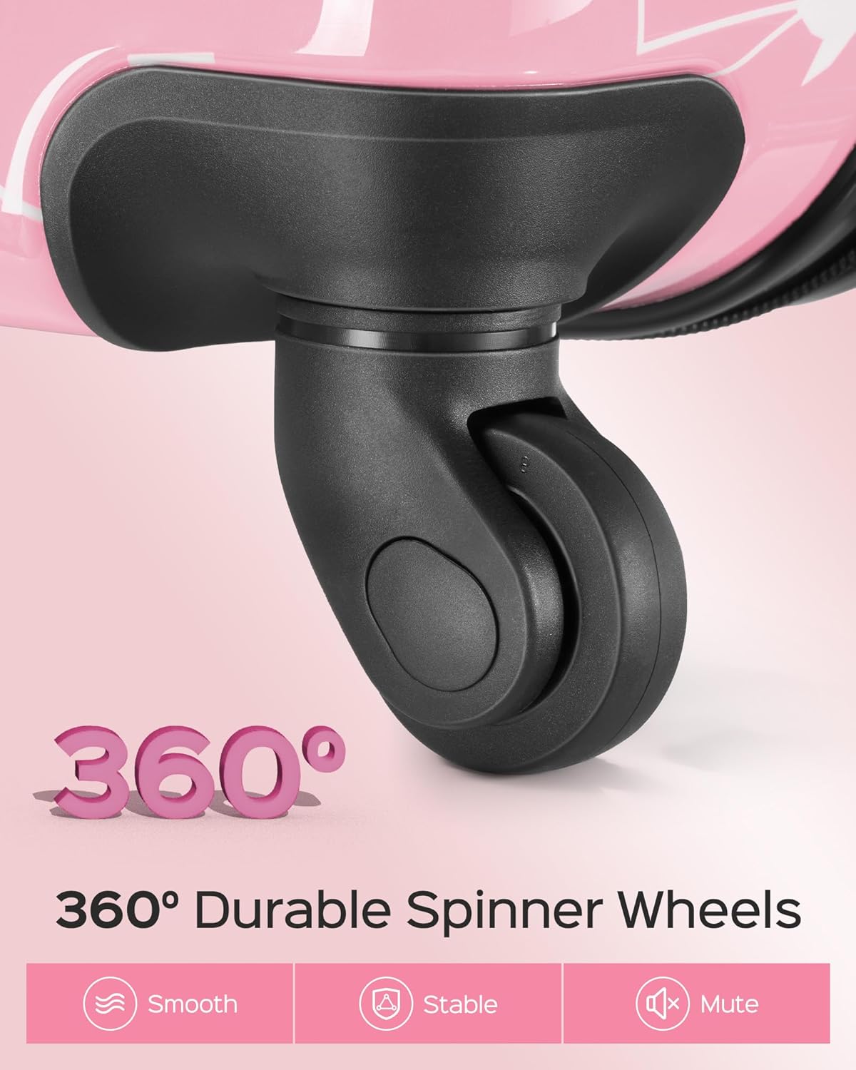 Suitour Luggage Sets 3 Piece, Hardside Lightweight Suitcase set with Spinner Wheels TSA Lock for Travel