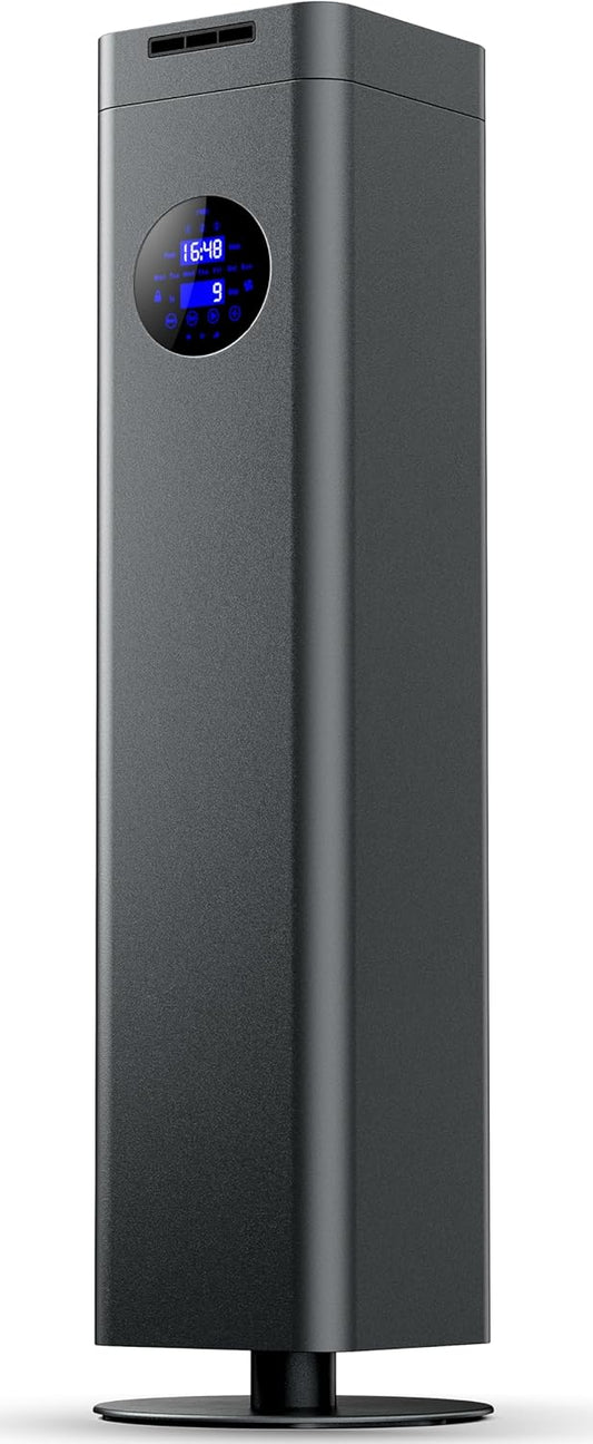 1500ml Scent Air Machine for Home, 4000 sq. ft Coverage Waterless Diffuser Essential Oil Diffuser Hotel Scent Diffuser Cold Air Nebulizer for Large Room Hotel Office (Titanium Gray)