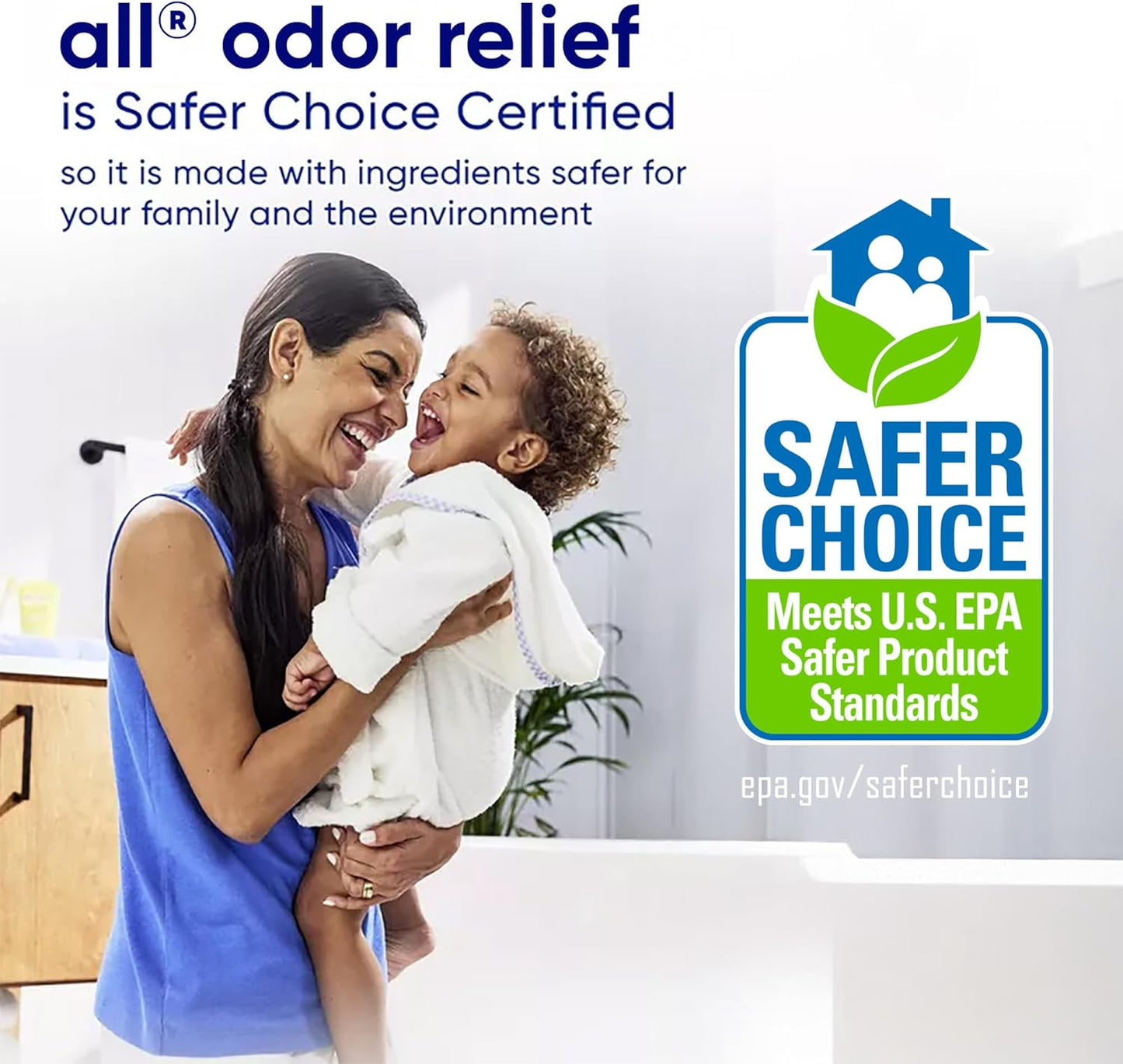 all Laundry Detergent Liquid, Free Clear for Sensitive Skin, Odor Relief, Unscented and Hypoallergenic, 2X Concentrated, 90 Loads