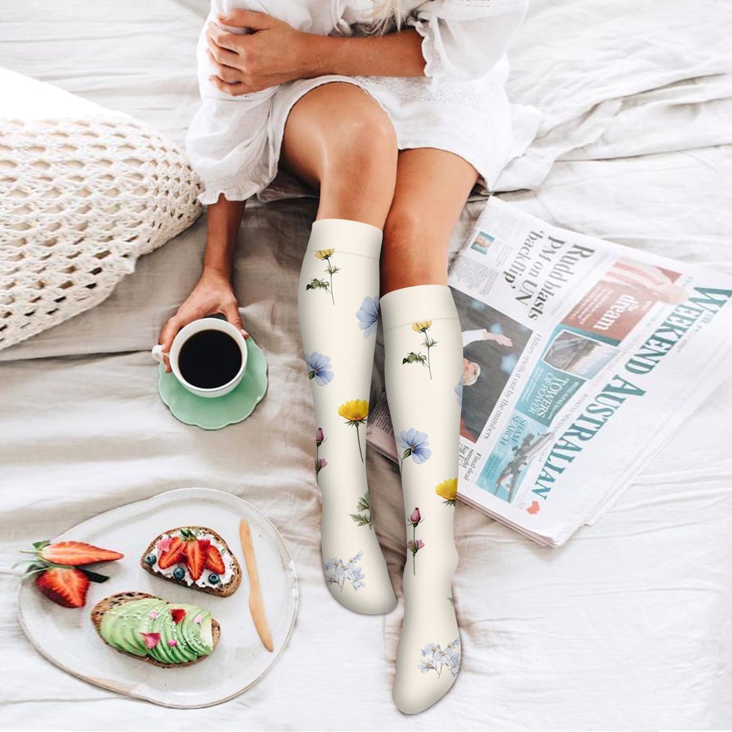 6 Pack Copper Compression Socks for Women and Men Circulation-Best Support for Medical, Running,Nursing,Athletic