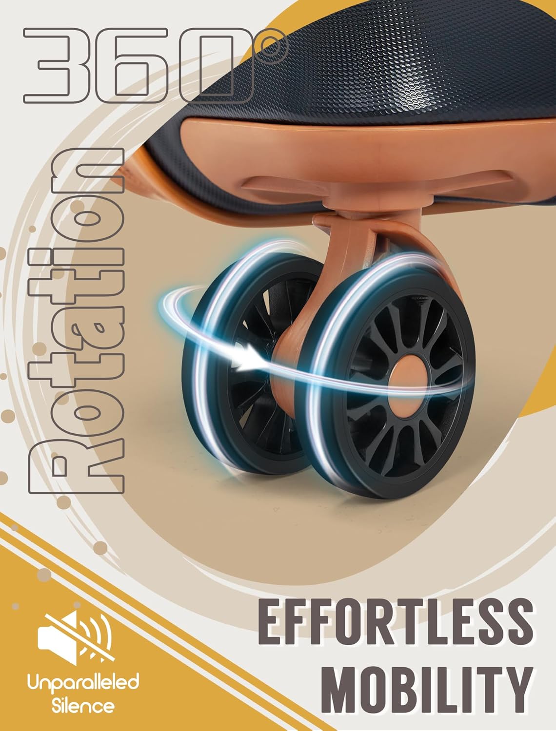 Luggage Sets 5 Piece, Suitcases with Wheels, Hardshell Suitcase Set, ABS Carry on Luggage Set with TSA Lock, Travel Luggage