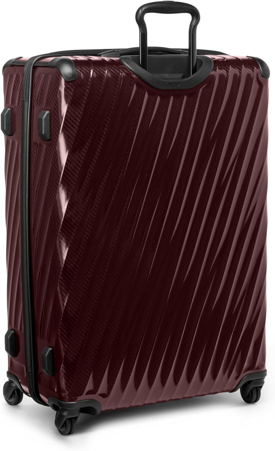 TUMI - 19 Degree Lite 4 Wheel Luggage - Lightweight and Highly Durable, Modern Contour, Hard Shell Men's and Women's Suitcase - 30" Extended Trip Packing Case, Wine