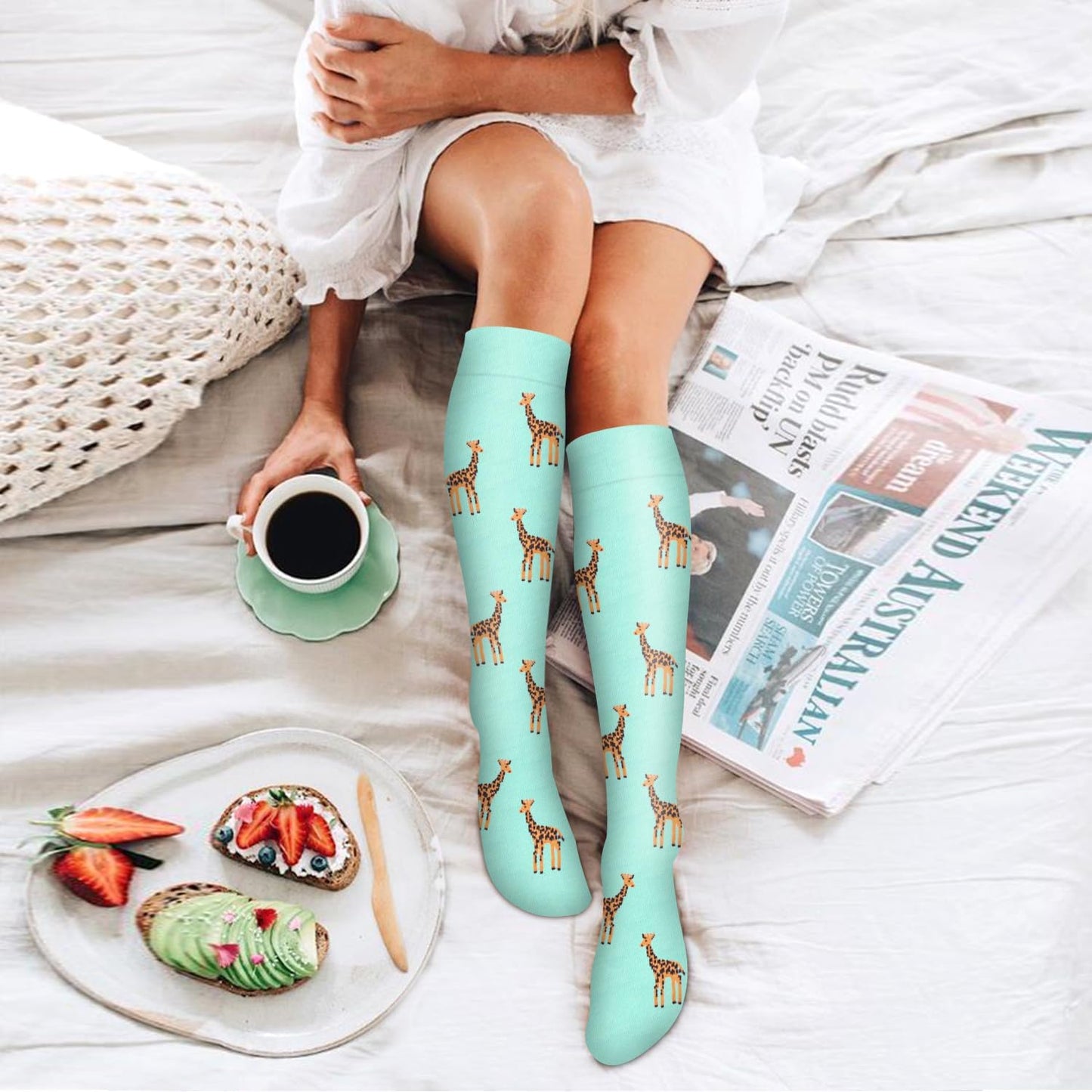 6 Pack Copper Compression Socks for Women and Men Circulation-Best Support for Medical, Running,Nursing,Athletic