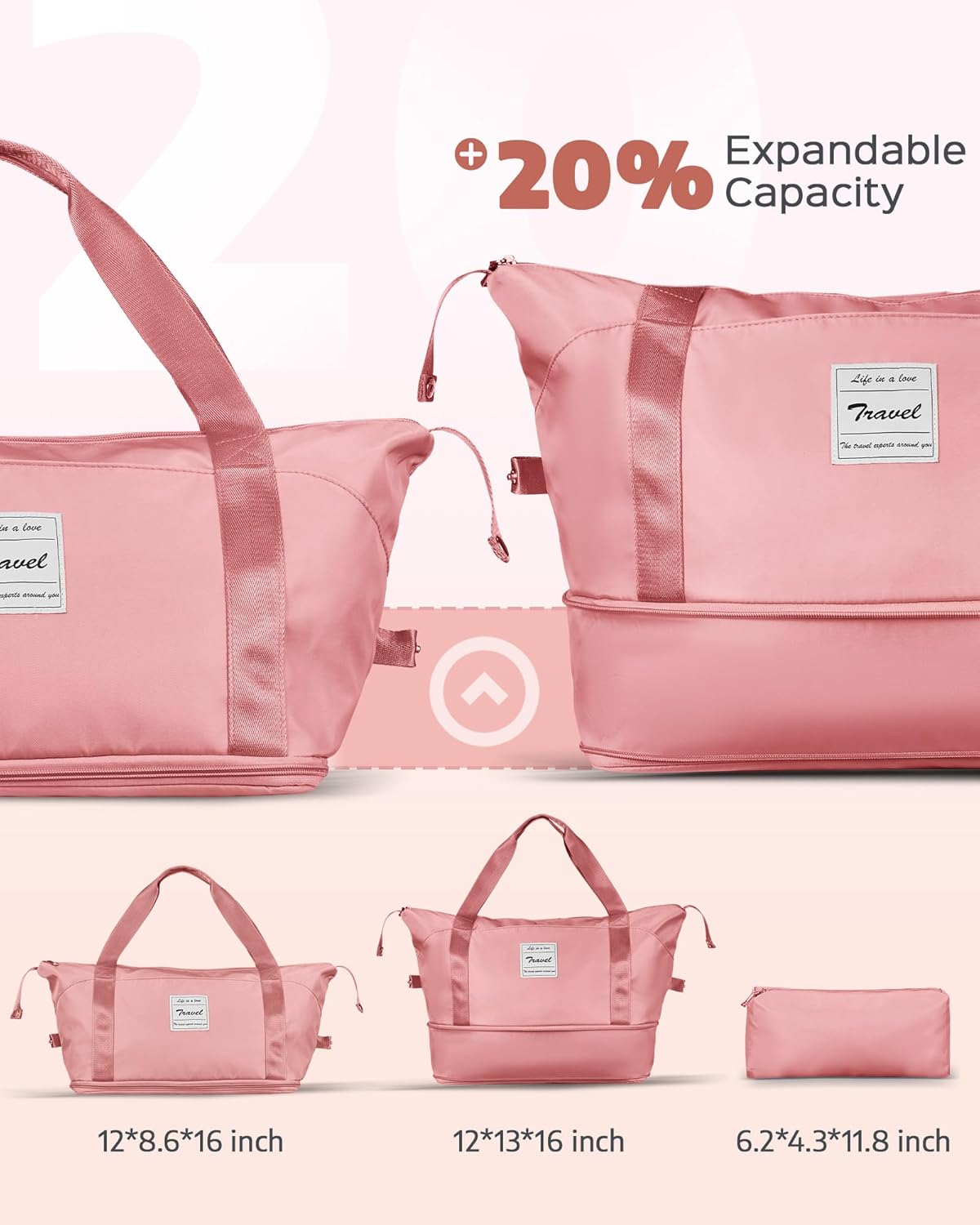 Suitour Luggage Sets 5 Piece Hardshell Suitcases with Spinner Wheels TSA Lock, Lightweight ABS Carry On Suitcase Set for Travel Business