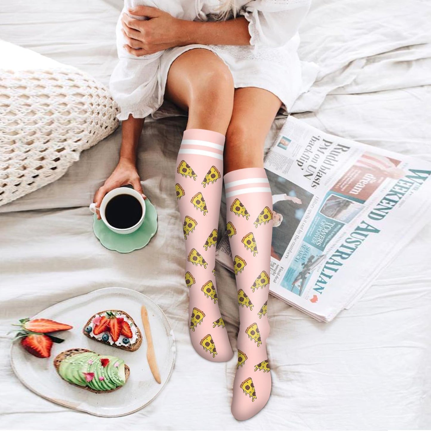 6 Pack Copper Compression Socks for Women and Men Circulation-Best Support for Medical, Running,Nursing,Athletic