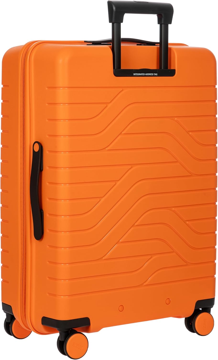 Bric's B|Y Ulisse Spinner Suitcase, Expandable Hard Shell Luggage with TSA Lock and Smooth 360° Wheels 28" – Orange