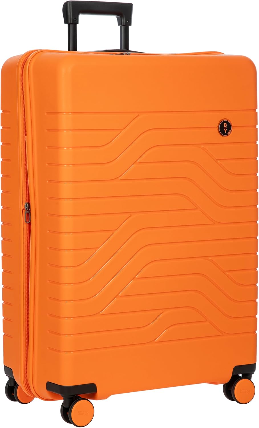 Bric's B|Y Ulisse Spinner Suitcase, Expandable Hard Shell Luggage with TSA Lock and Smooth 360° Wheels 30" – Orange