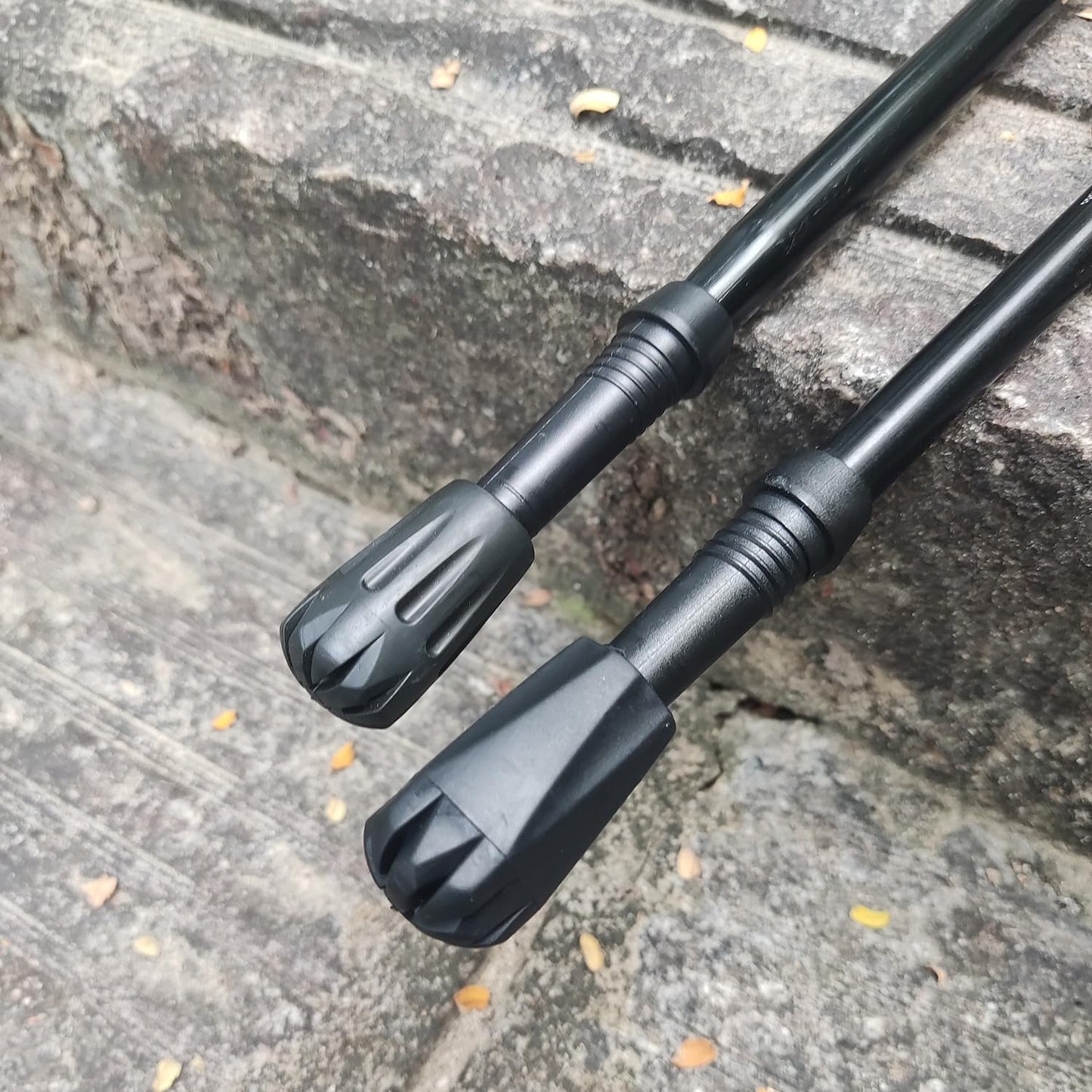 Walking Stick Tips Rubber 4pcs Trekking Pole Tips Replacement- Rubber Feet for Hiking Poles, Walking Sticks, Trekking Poles | Rubber Tip for Walking Sticks Hiking Trekking Poles Boot Tips Rubber Feet