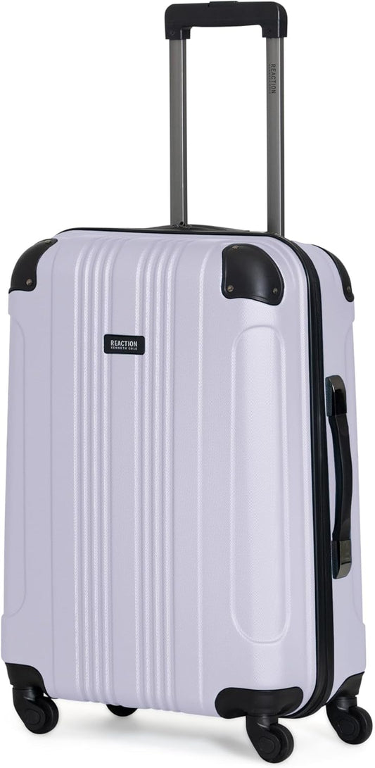 Kenneth Cole REACTION Bounds Lightweight Hardshell 4-Wheel Spinner Luggage, Lavender, 20-Inch Carry On