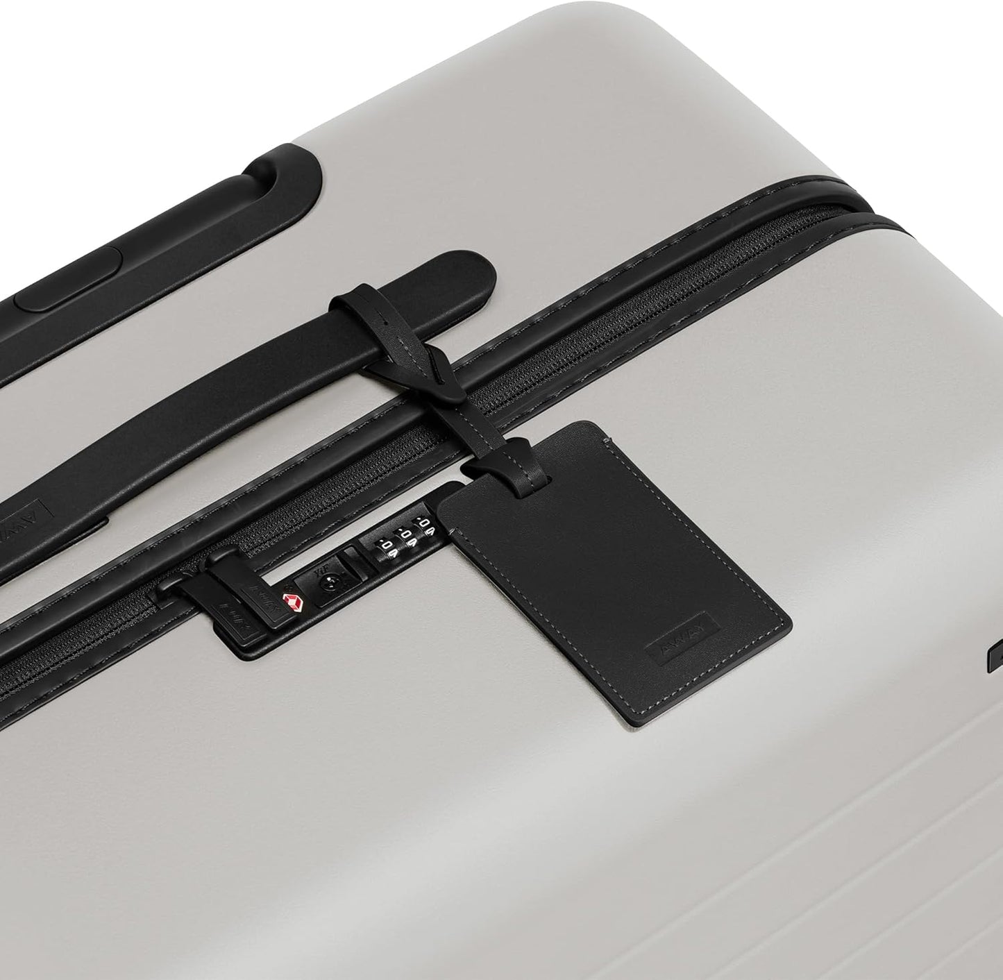 Away Large Checked Luggage, 29 Inch Hardside Suitcase with Spinner Wheels, Lightweight & Durable, TSA Lock, Cloud Gray