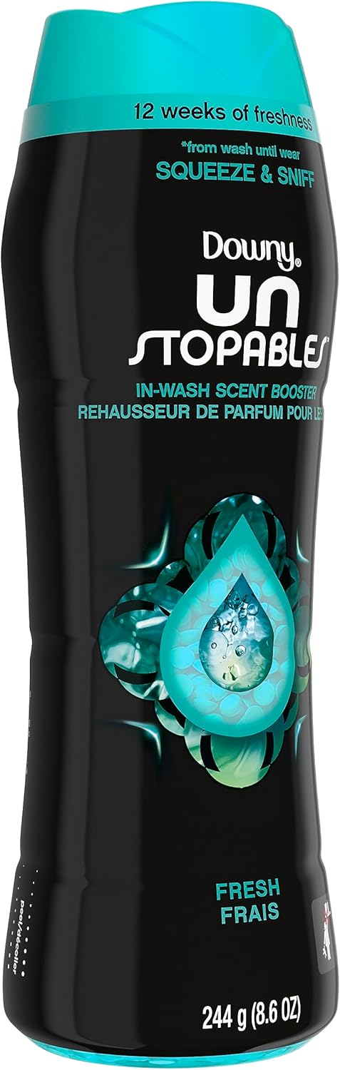 Downy Unstopables In-Wash Scent Booster Beads, FRESH, 8.6 oz