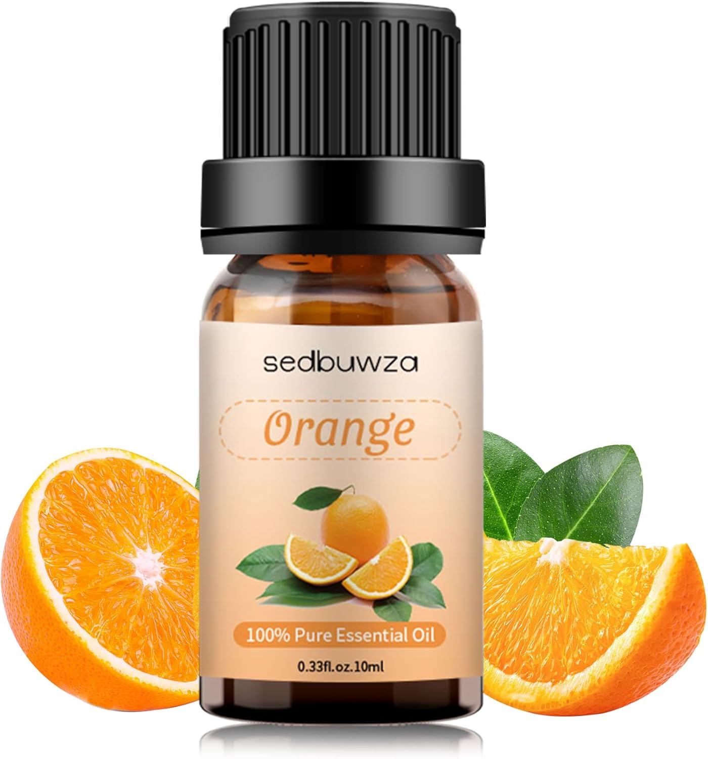 Sedbuwza Orange Essential Oil, Pure Organic Orange Fragrance Oil for Diffuser, Humidifier, Soap, Candle, Perfume