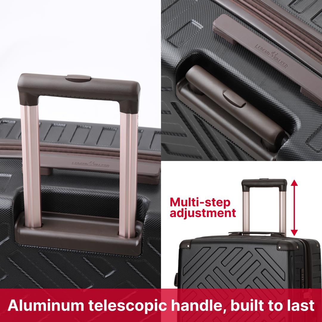 LEGEND WALKER DECK Hardside Expandable Luggage, 27 inch, Green, 5514-69-GR