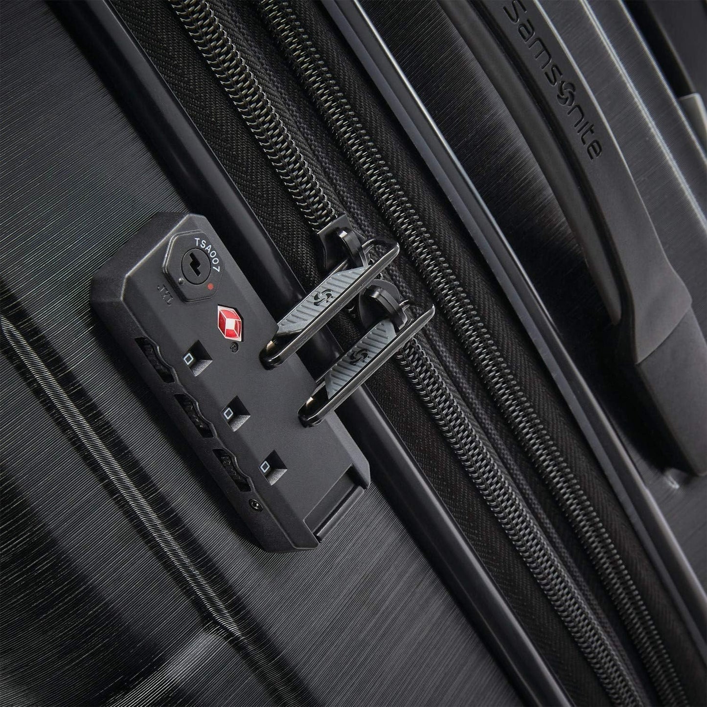 Samsonite Centric 2 Hardside Expandable Luggage with Spinner Wheels, Black, 3-Piece Set (20/24/28)