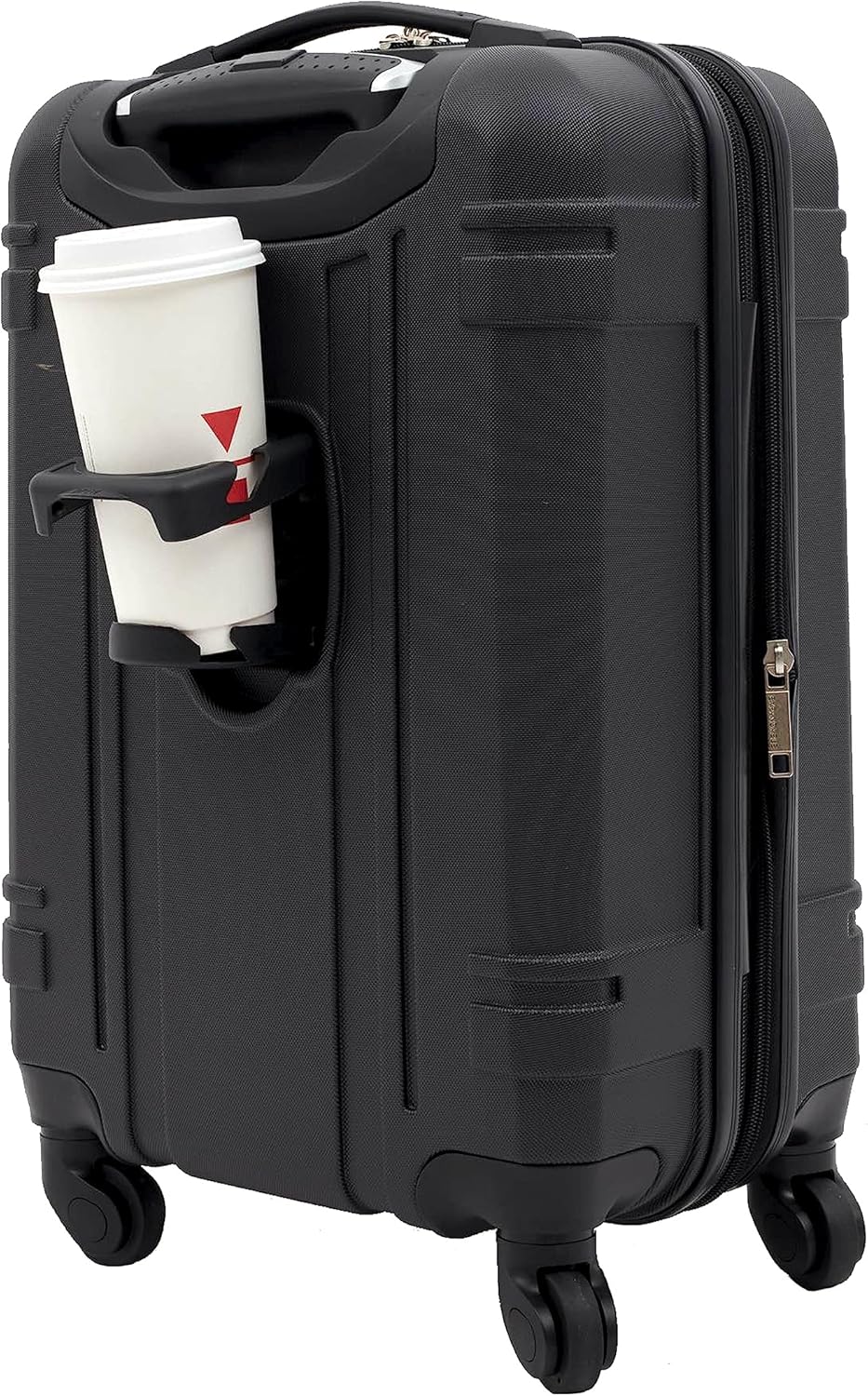 Wrangler 20" Astral Hardside Carry-On Luggage, Black