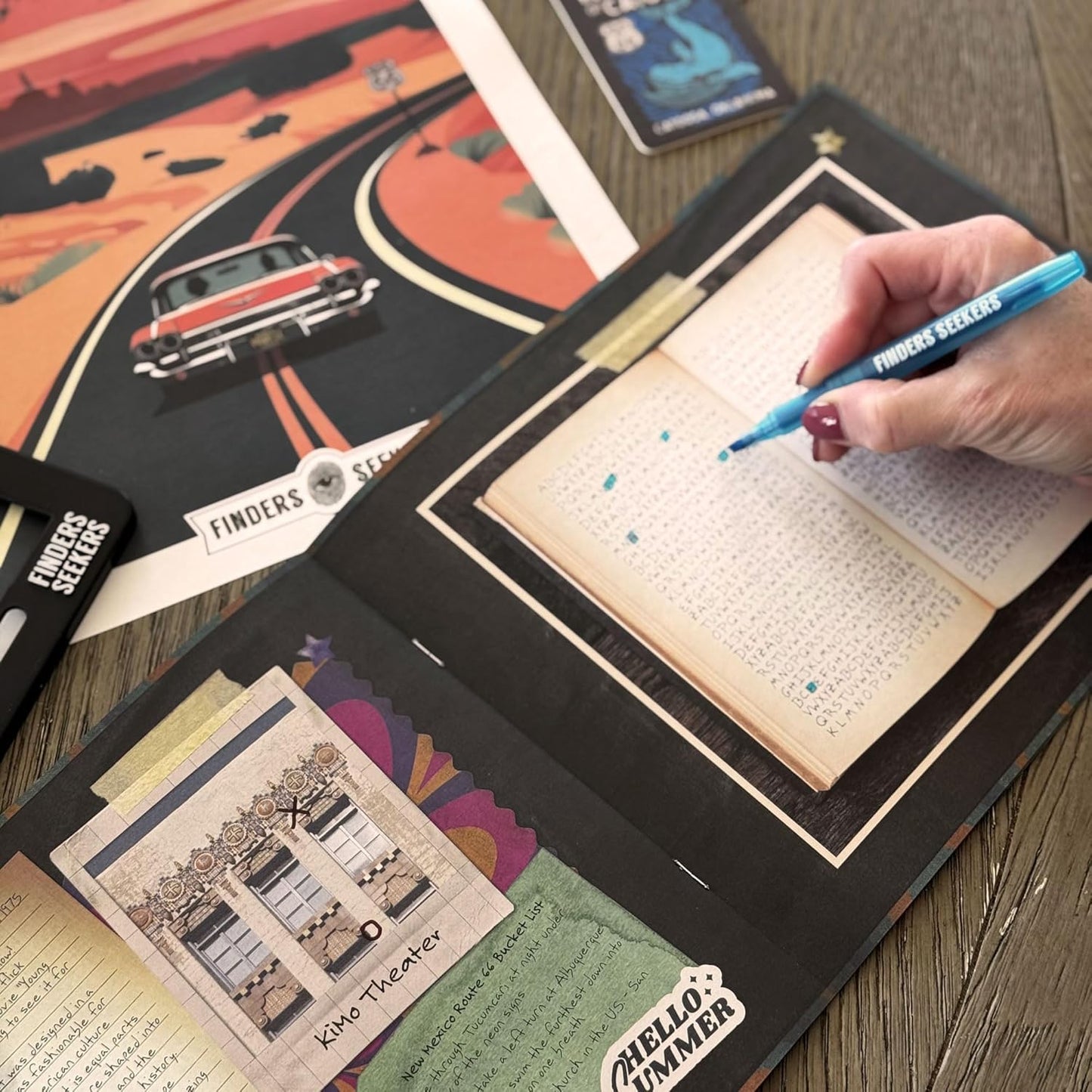 Mystery Game | Route 66 Road to Riches – Be a Detective and Investigate an Unsolved case, Puzzle Game Like an Escape Room, for Date Night, Family Night or Solo.