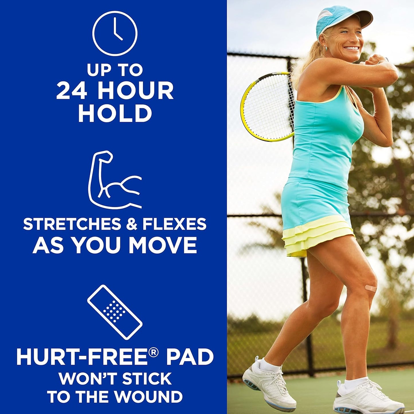 Band-Aid Brand Flexible Fabric Adhesive Bandages for Comfortable Flexible Protection & Wound Care of Minor Cuts, Scrapes, & Wounds, Assorted Sizes, Twin Pack, 2 x 100 ct