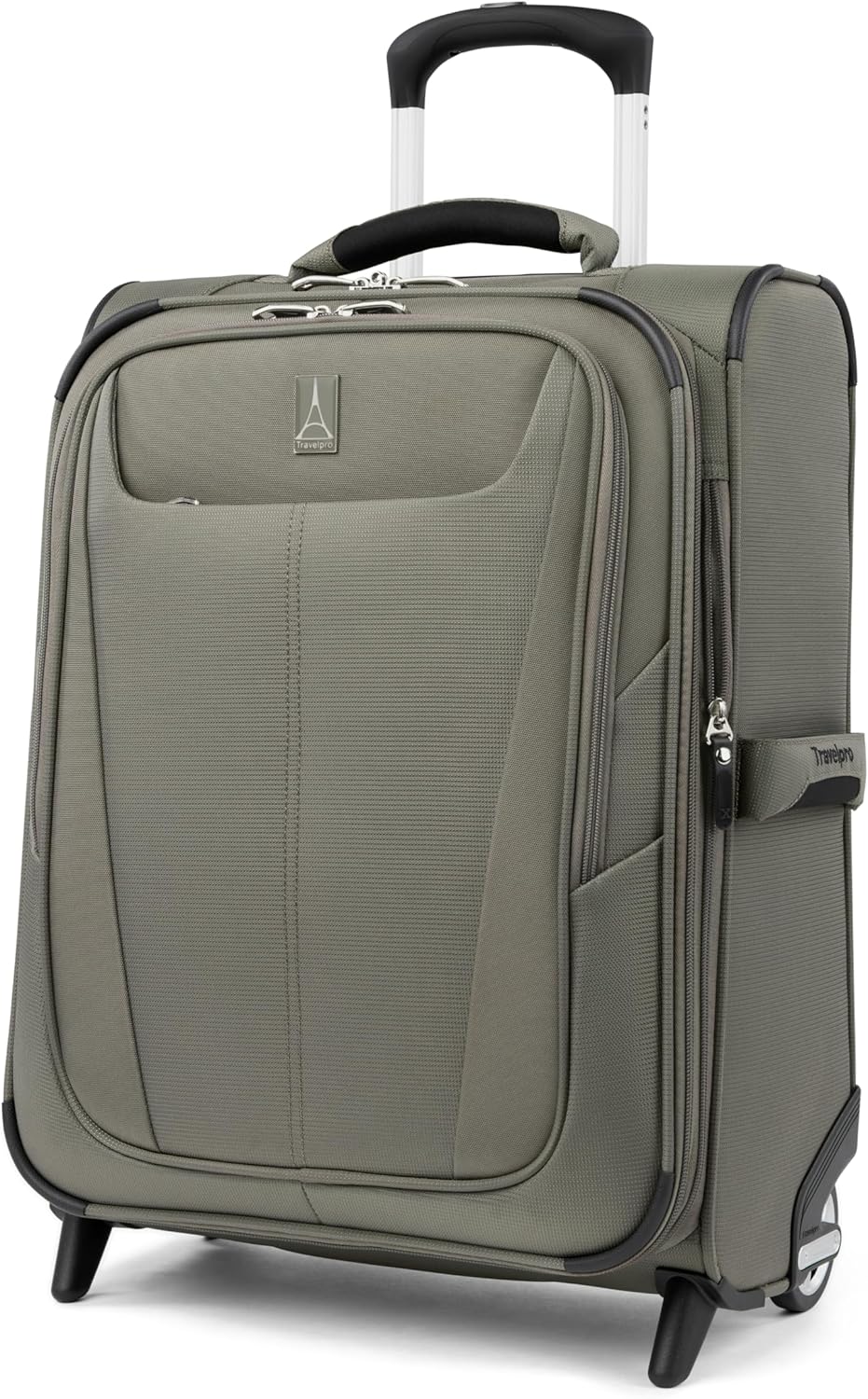 Travelpro Maxlite 5 Softside Expandable Upright 2 Wheel Carry-on Luggage, Lightweight, 20-Inch — Slate Green