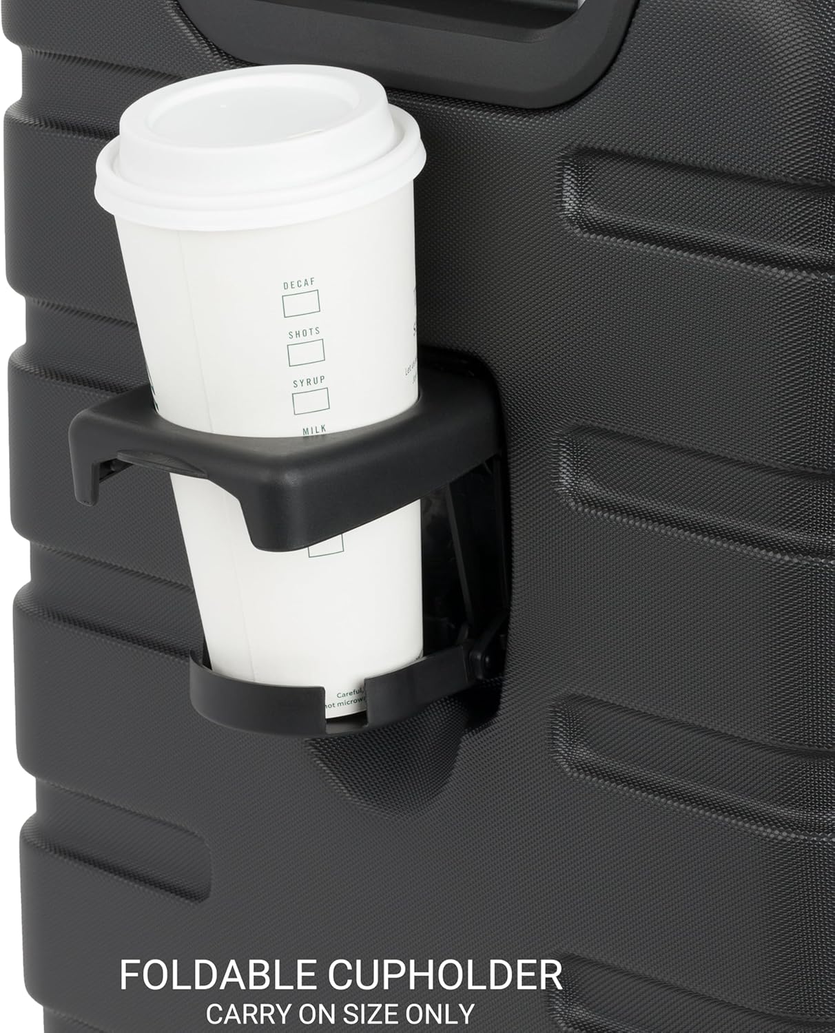 SwissGear 7366 Hardside Expandable Luggage with Spinner Wheels, Black, 2-Piece Set (19/27)