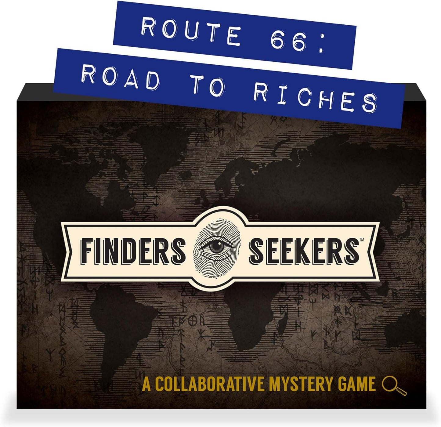 Mystery Game | Route 66 Road to Riches – Be a Detective and Investigate an Unsolved case, Puzzle Game Like an Escape Room, for Date Night, Family Night or Solo.