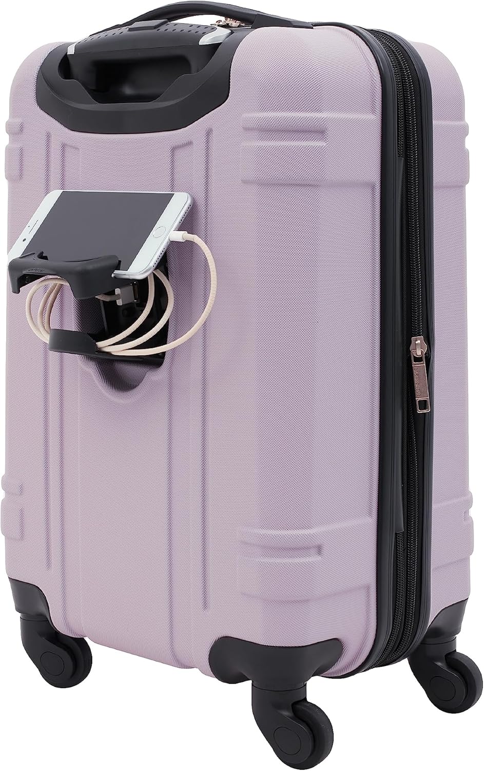 Wrangler 20" Astral Hardside Carry-On Luggage, Lilac