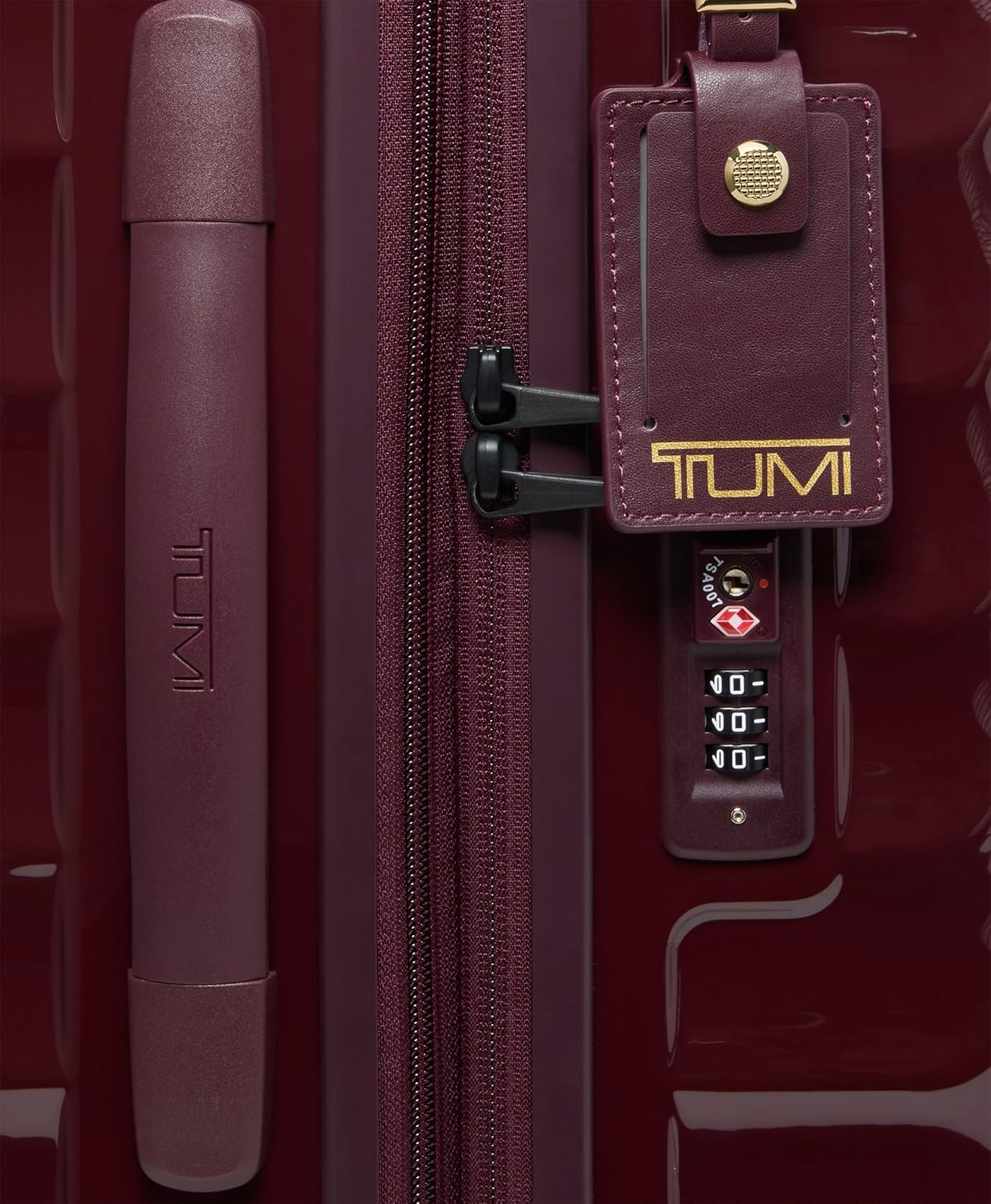Tumi 19 Degree International Expandable 4 Wheel Caryy On, Wine, One Size