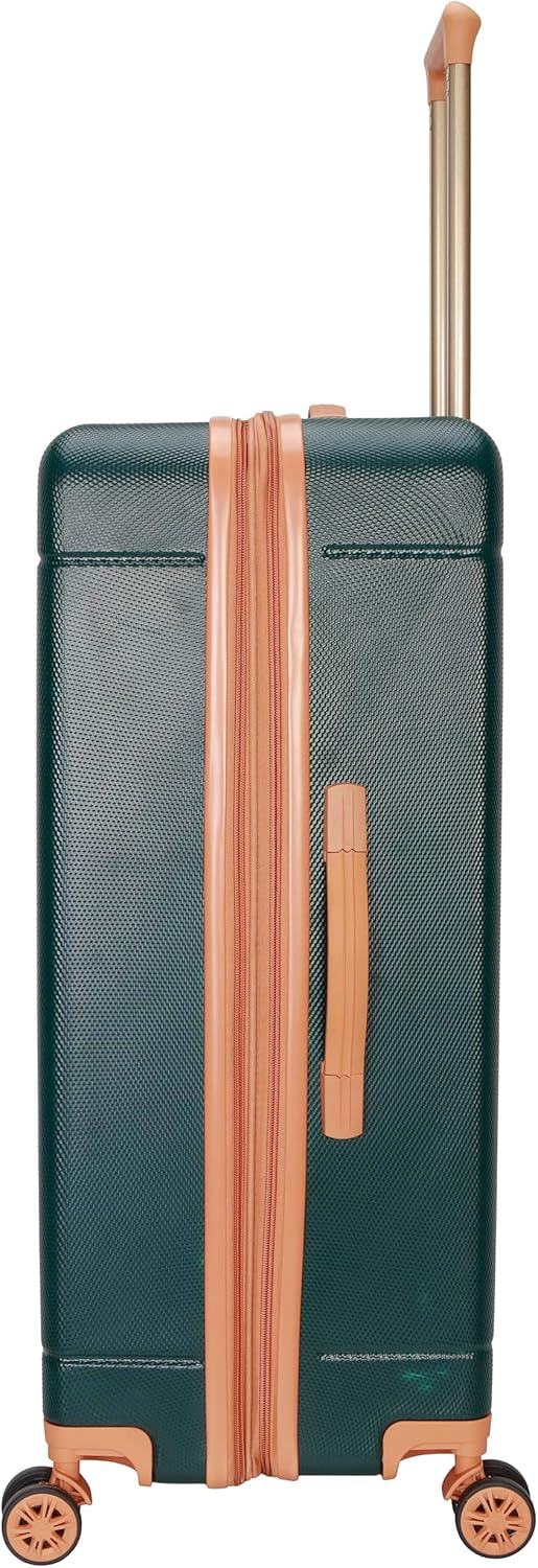 Dockers Hooper Hardside Expandable 8-Wheel Spinner Travel Checked Luggage, 28-Inch, Ponderosa Pine