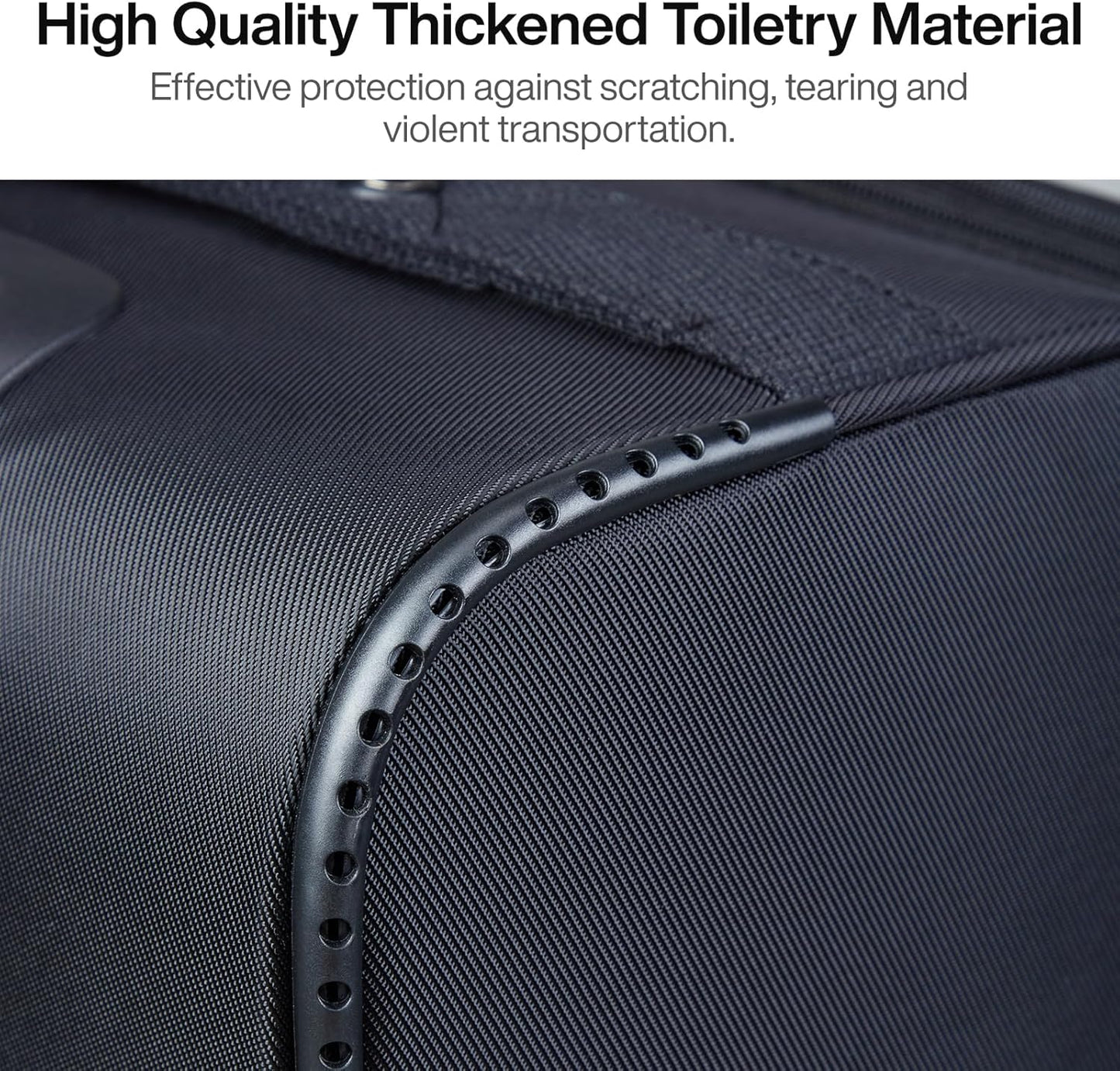 Hanke Luggage Sets 2 Piece Softside Expandable Luggage With Spinner Wheels TSA Lock,Travel Luggage Rolling Suitcase Checked Luggage Black(20/28)